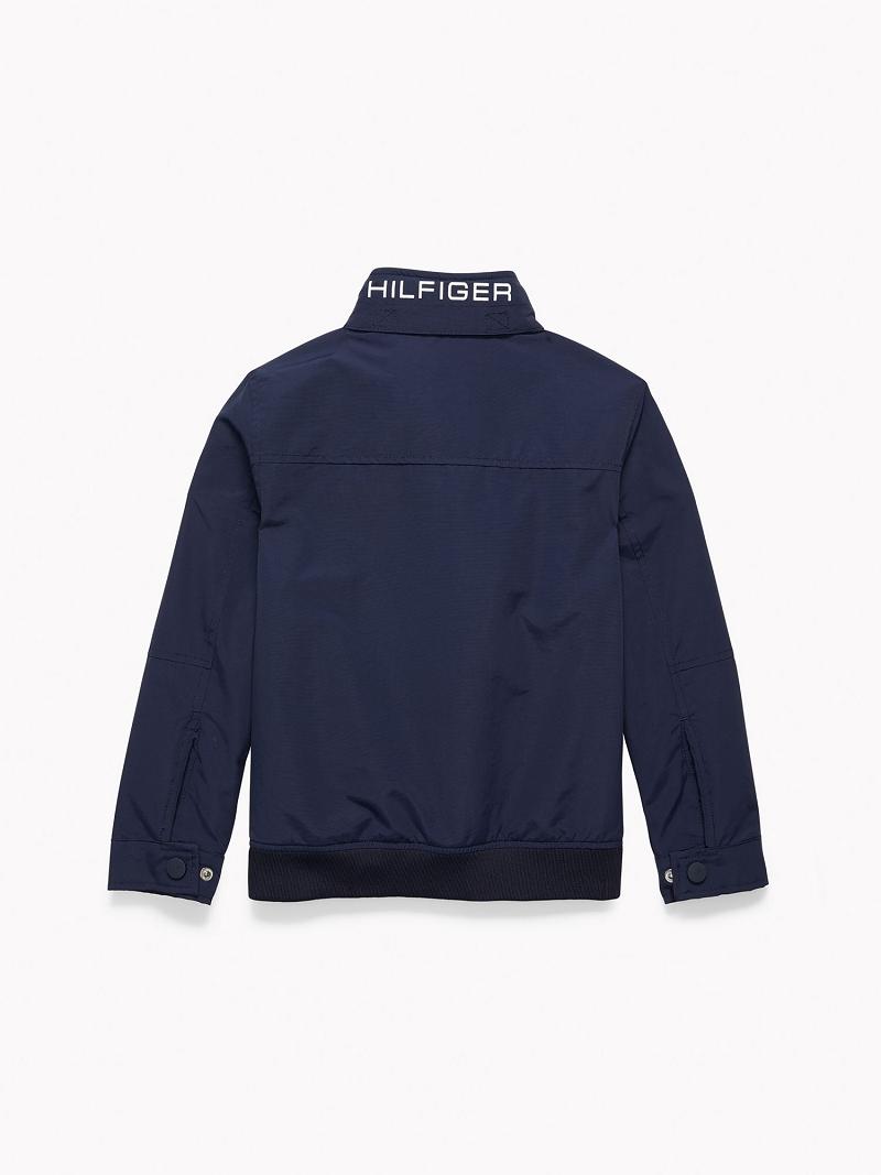 Fiú Tommy Hilfiger Yachting Kabát Sötétkék | HU 2129LIS